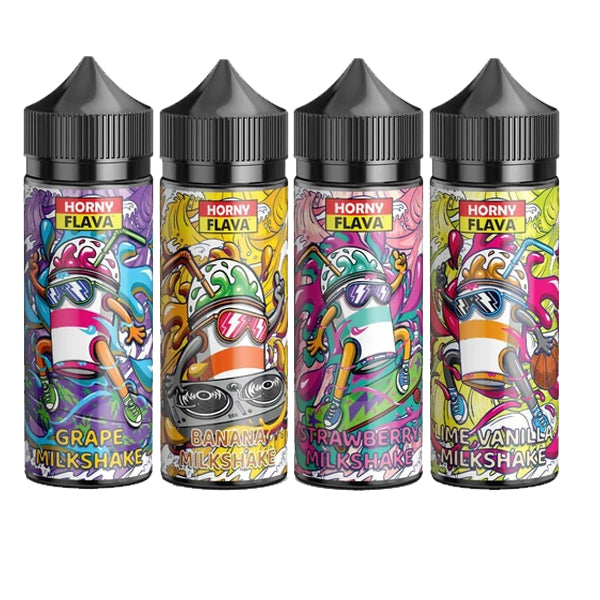 Horny Flava Milkshake Series 100ml Shortfill (70VG/30PG) - ZERO VAPE STORE