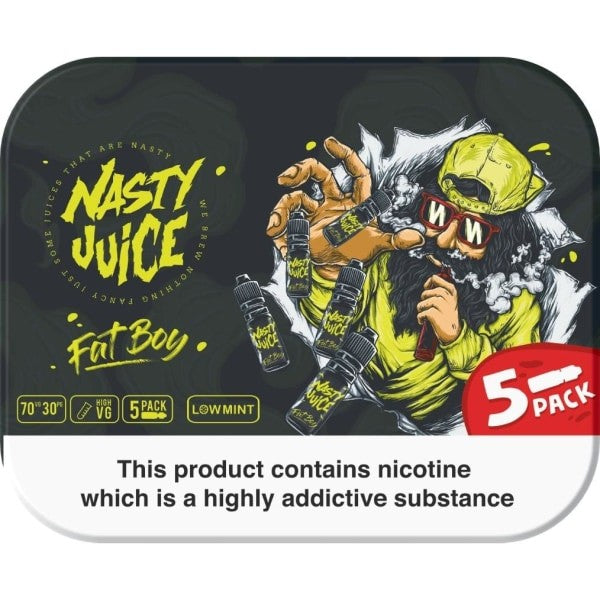 Nasty Juice 3mg 5x10ml Multipack (70VG/30PG) - ZERO VAPE STORE