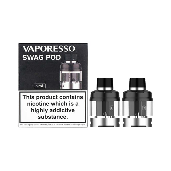Vaporesso Swag Replacement Pods 2ml (No Coil Included) - ZEROVAPES STORE
