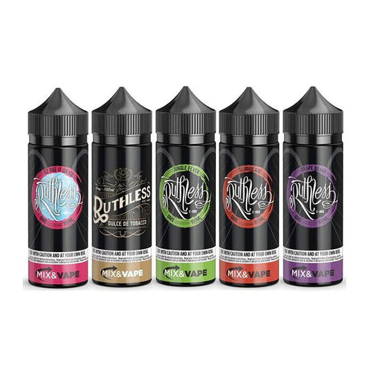 Ruthless 0mg 100ml Shortfill (80VG/20PG) - ZERO VAPE STORE