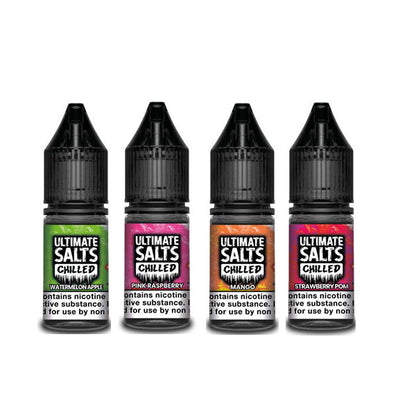 20MG Ultimate Puff Salts Chilled 10ML Flavoured Nic Salts (50VG/50PG) - ZERO VAPE STORE