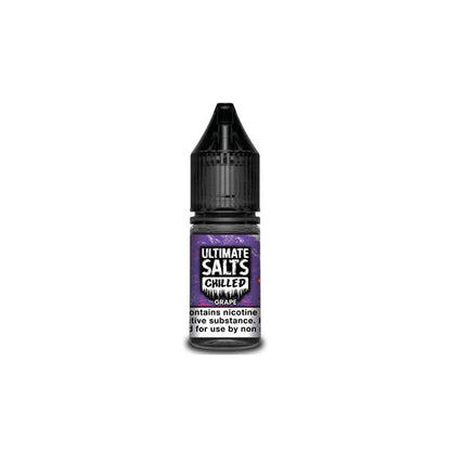 20MG Ultimate Puff Salts Chilled 10ML Flavoured Nic Salts (50VG/50PG) - ZERO VAPE STORE