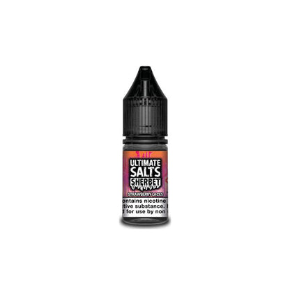 20MG Ultimate Puff Salts Sherbet 10ML Flavoured Nic Salts (50VG/50PG) - ZERO VAPE STORE