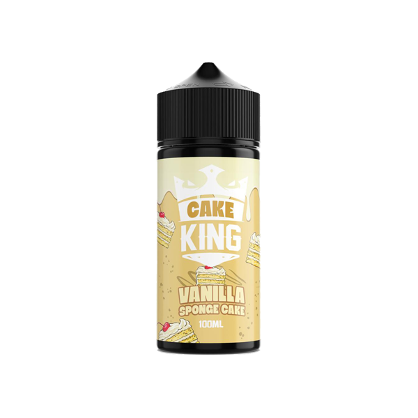 Cake King 100ml Shortfill 0mg (70VG/30PG) - ZERO VAPE STORE